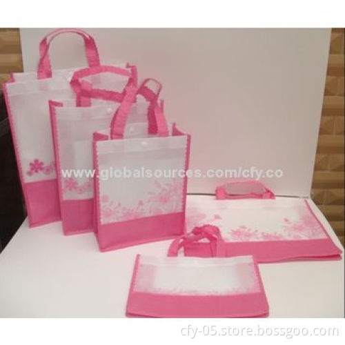 Eco-friendly Shopping Bag with CMYK Printing